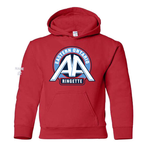 Gildan Youth AA Ringette Crest Printed Hoodie Thumbnail