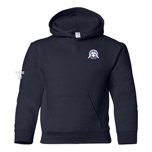 Gildan Youth AA Ringette Emblem Printed Hoodie Thumbnail
