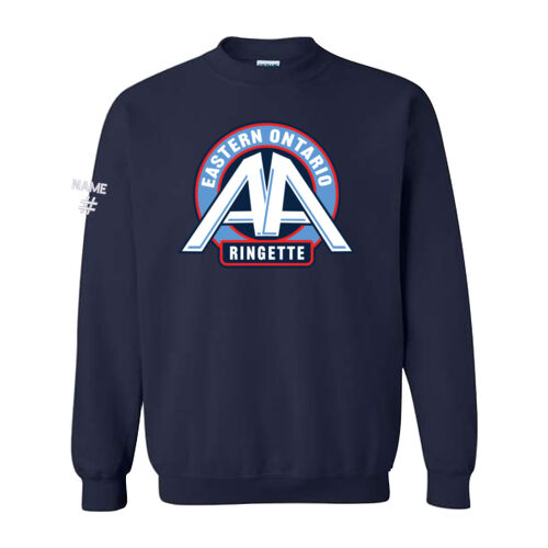 Gildan Unisex AA Ringette Crest Printed Crewneck Thumbnail