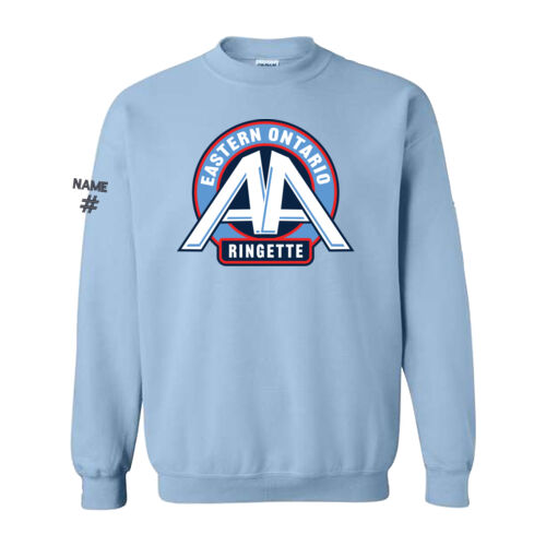 Gildan Unisex AA Ringette Crest Printed Crewneck Thumbnail