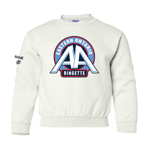 Gildan Youth AA Ringette Crest Printed Crewneck Thumbnail