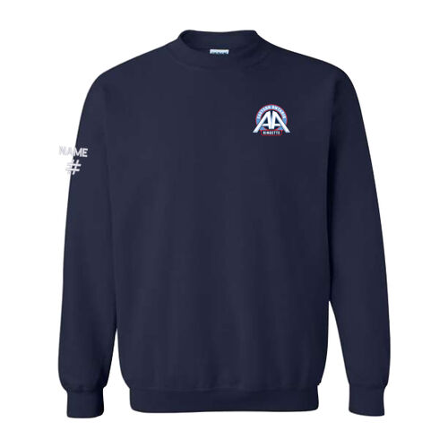 Gildan Unisex AA Ringette Emblem Printed Crewneck Thumbnail