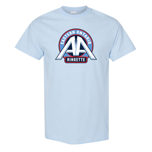 Gildan Unisex AA Ringette Crest Printed T-Shirt Thumbnail